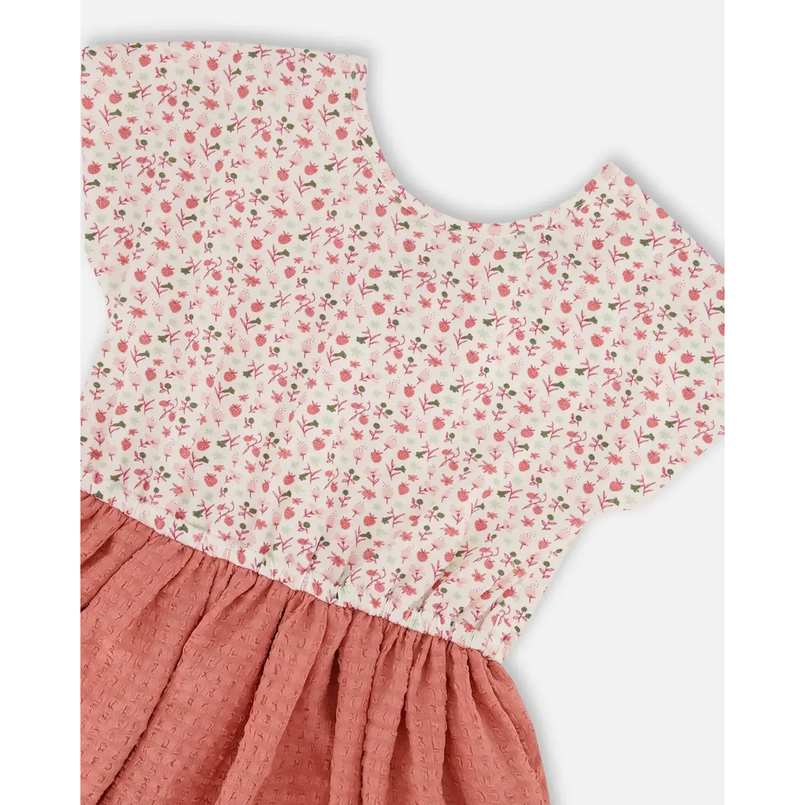 Deux Par Deux Deux Par Deux - Bi-Material Dress