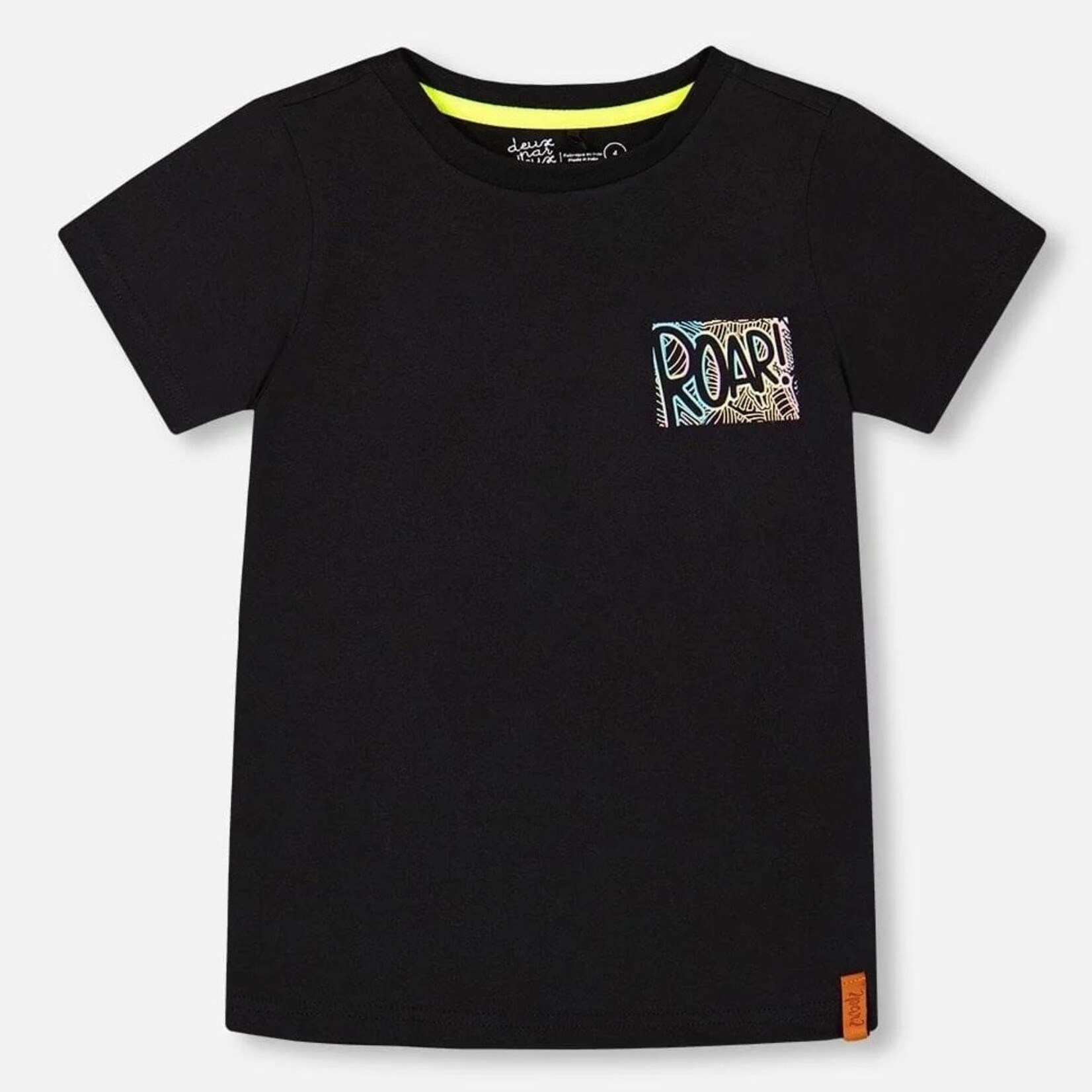 Deux Par Deux Deux Par Deux - Organic Cotton Dino Graphic Tee