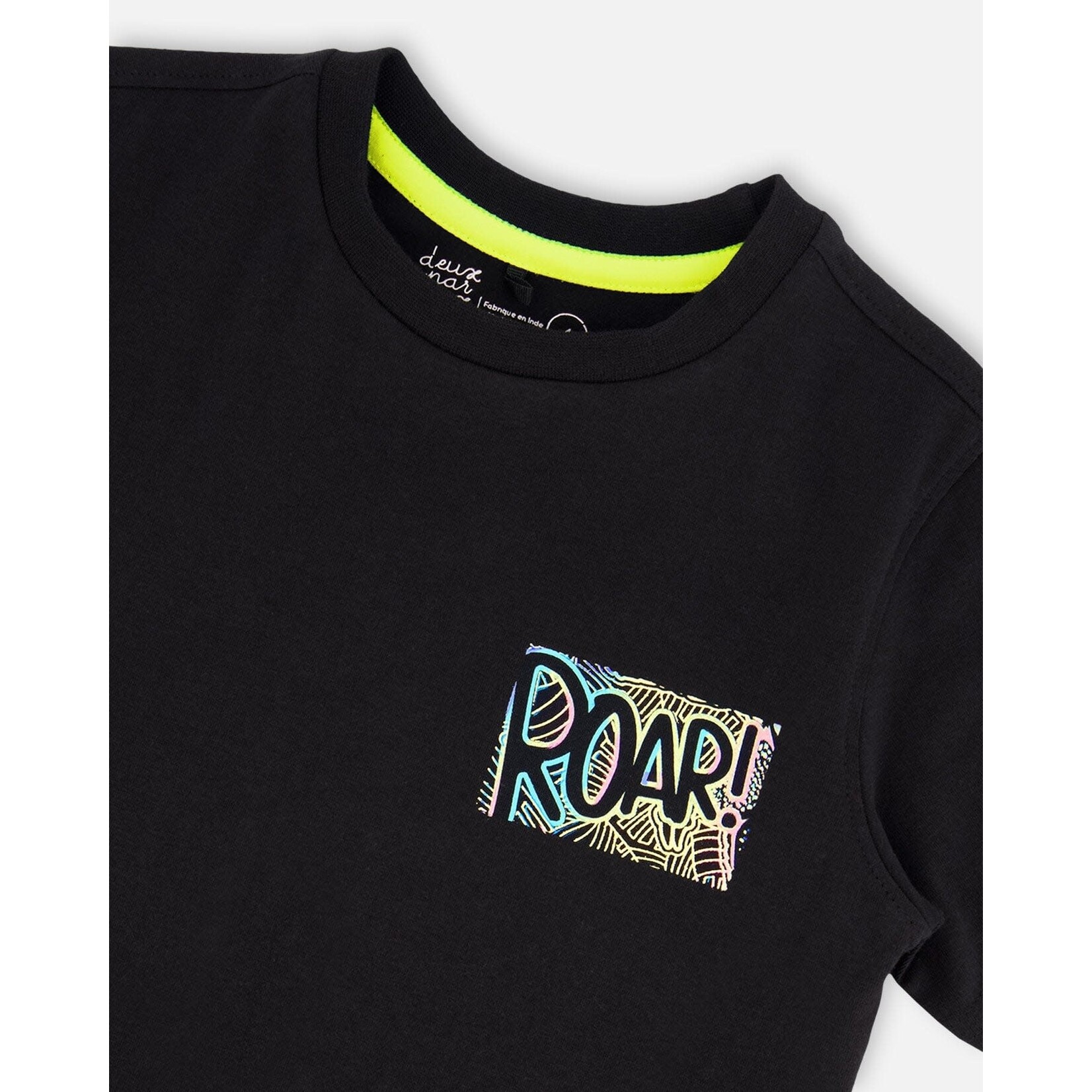 Deux Par Deux Deux Par Deux - Organic Cotton Dino Graphic Tee