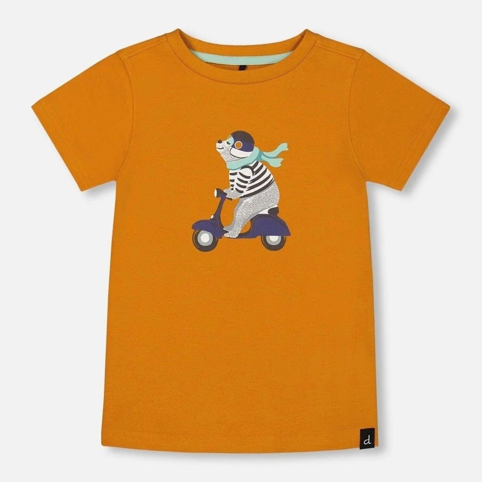 Deux Par Deux Deux Par Deux - Organic Cotton Vespa Graphic Tee