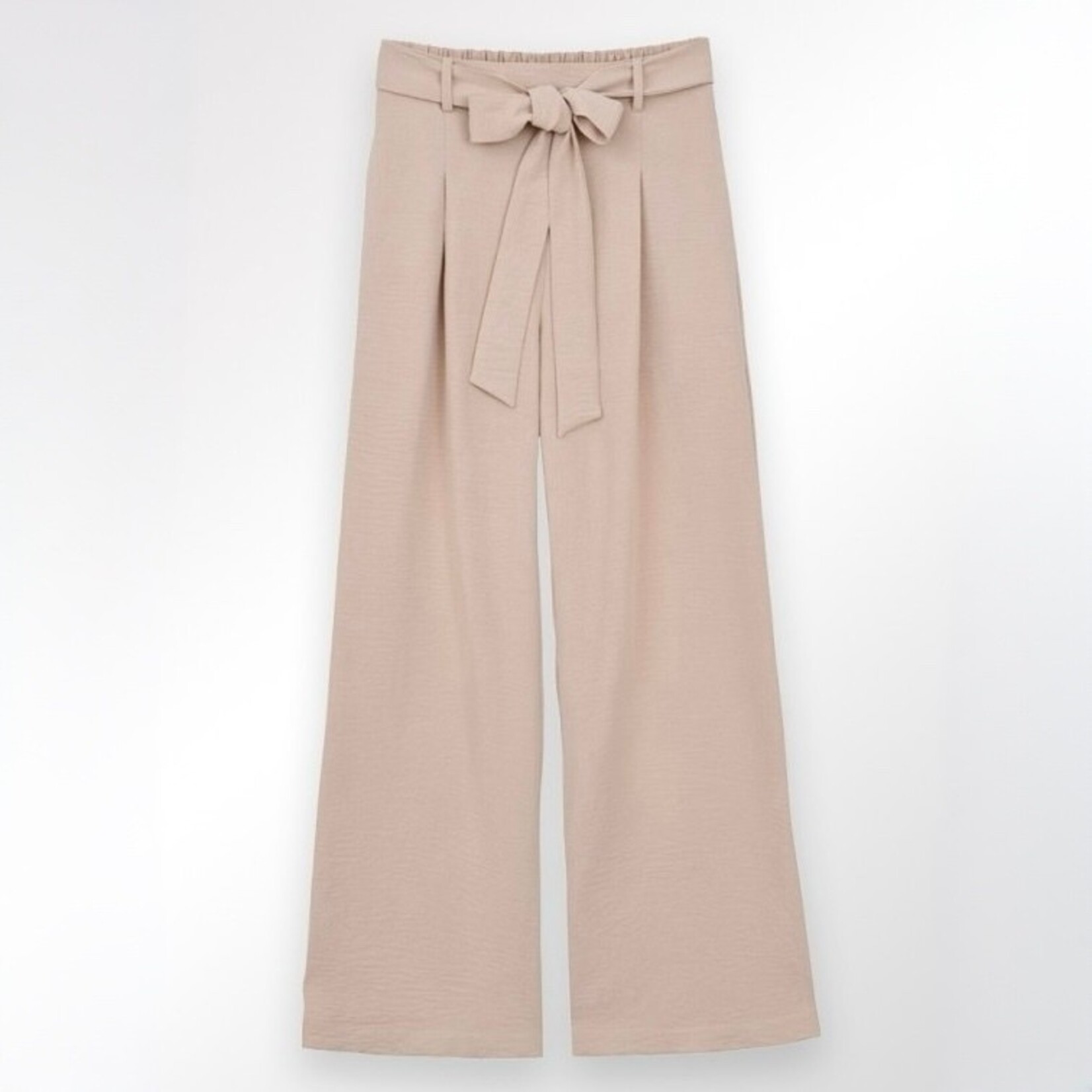Mini Molly Mini Molly - Woven High Waisted Pants With Bow