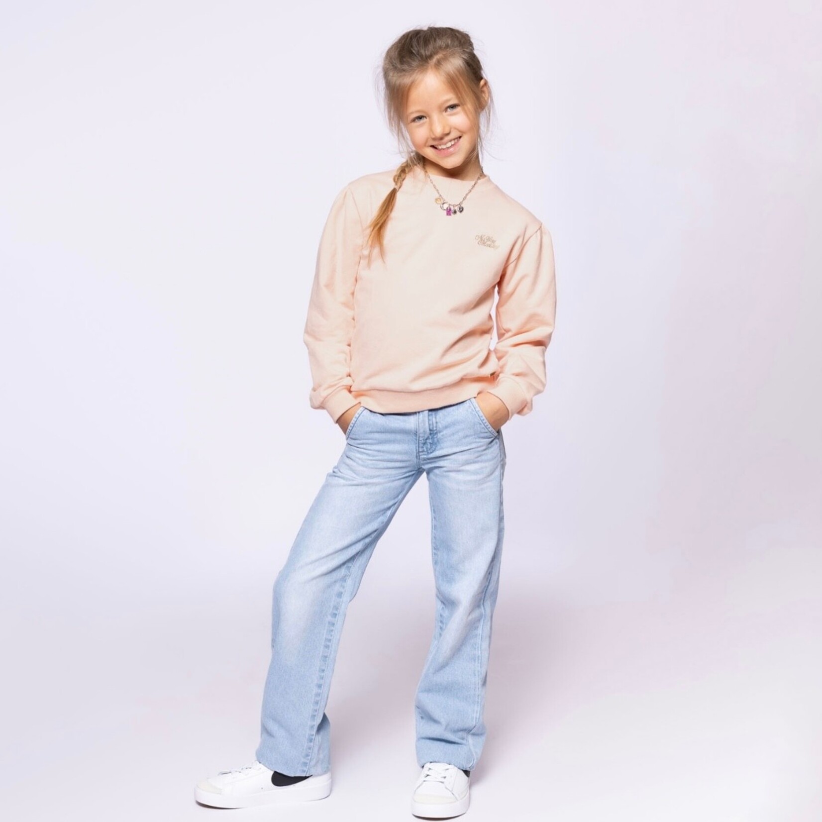 No Way Monday No Way Monday - Paperbag Wide Leg Jeans
