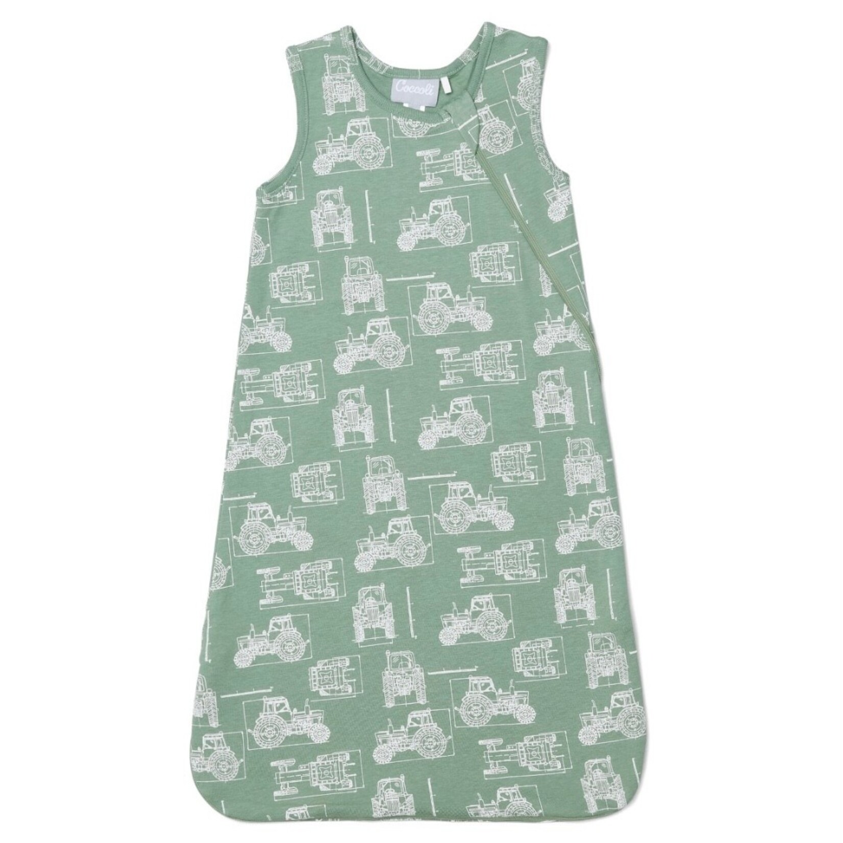 Coccoli Coccoli - Cotton Modal 1.5 Tog Sleepsack | Tractors