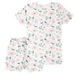 Coccoli Coccoli - S/S Cotton Modal Pajama Set | Floral on Cream
