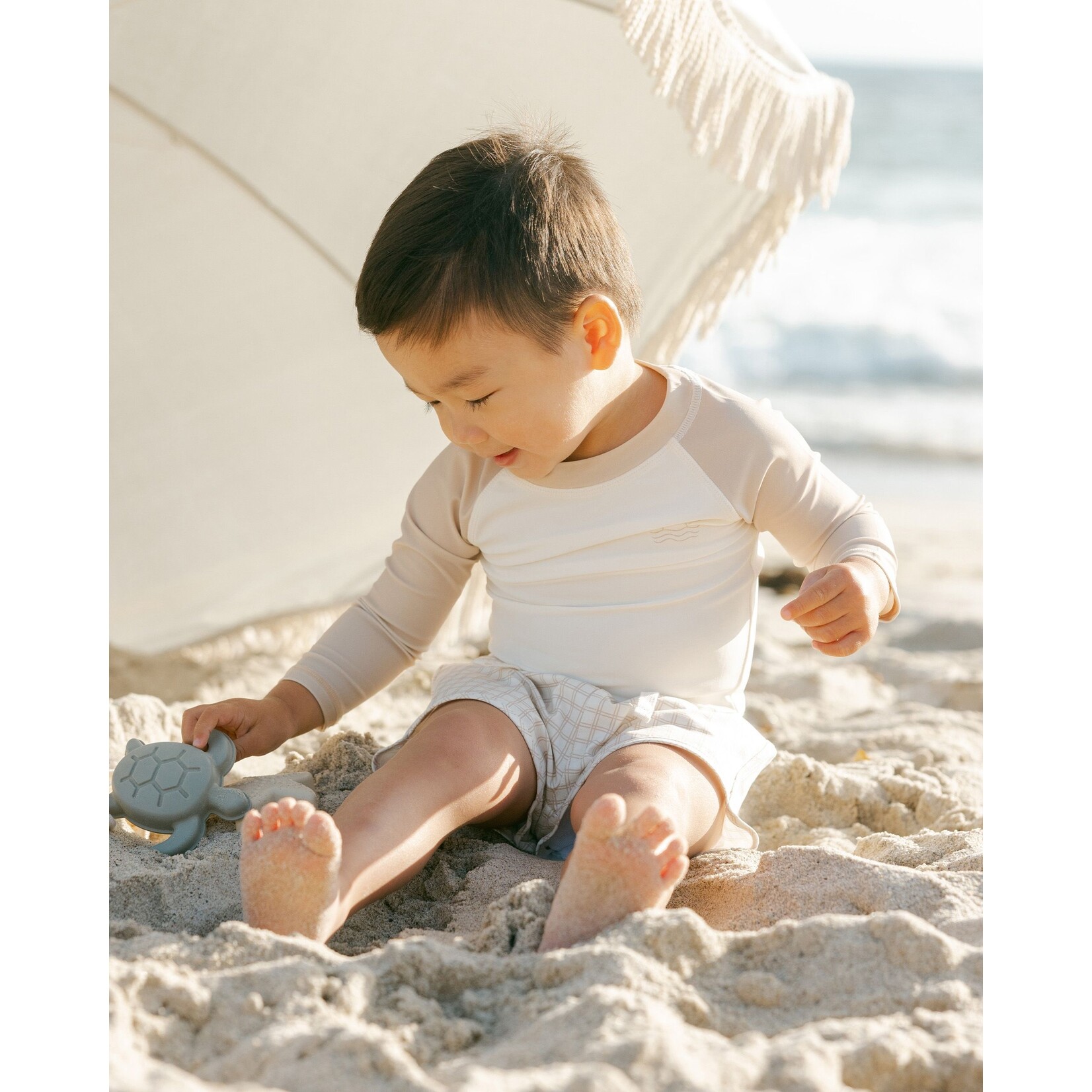 Quincy Mae Quincy Mae - Check Swim Trunk