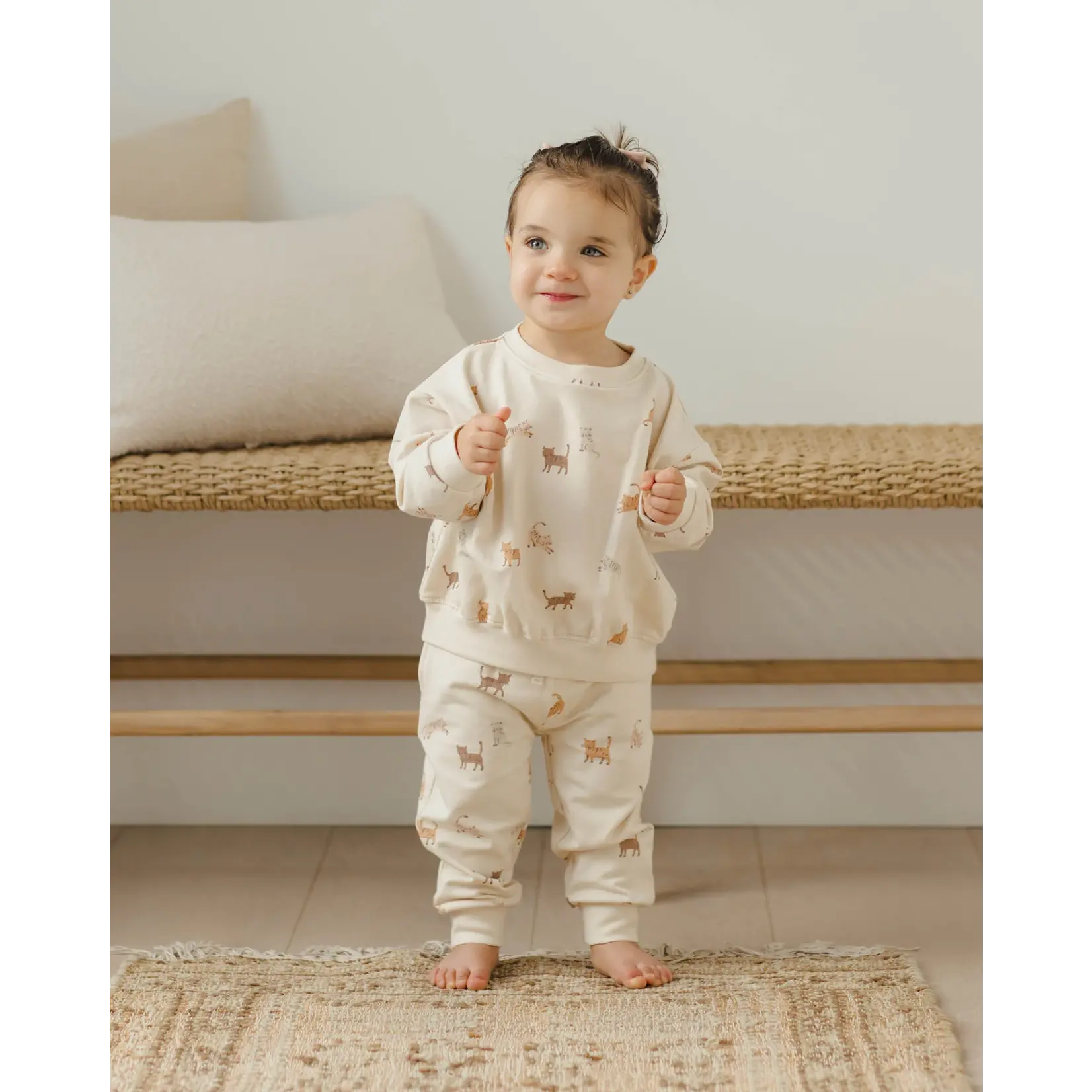 Quincy Mae Quincy Mae - Relaxed  Sweatpant