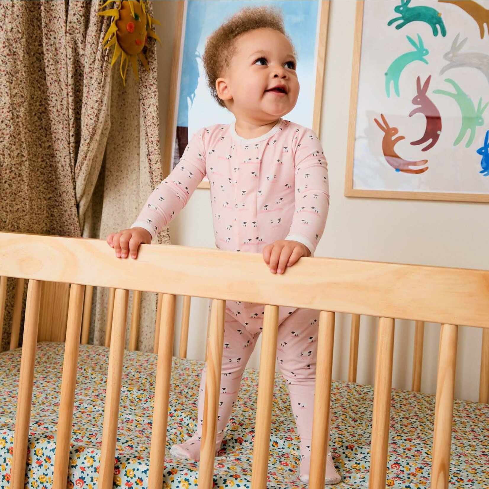 Magnetic Me Magnetic Me - Baa Baa Pink Footie