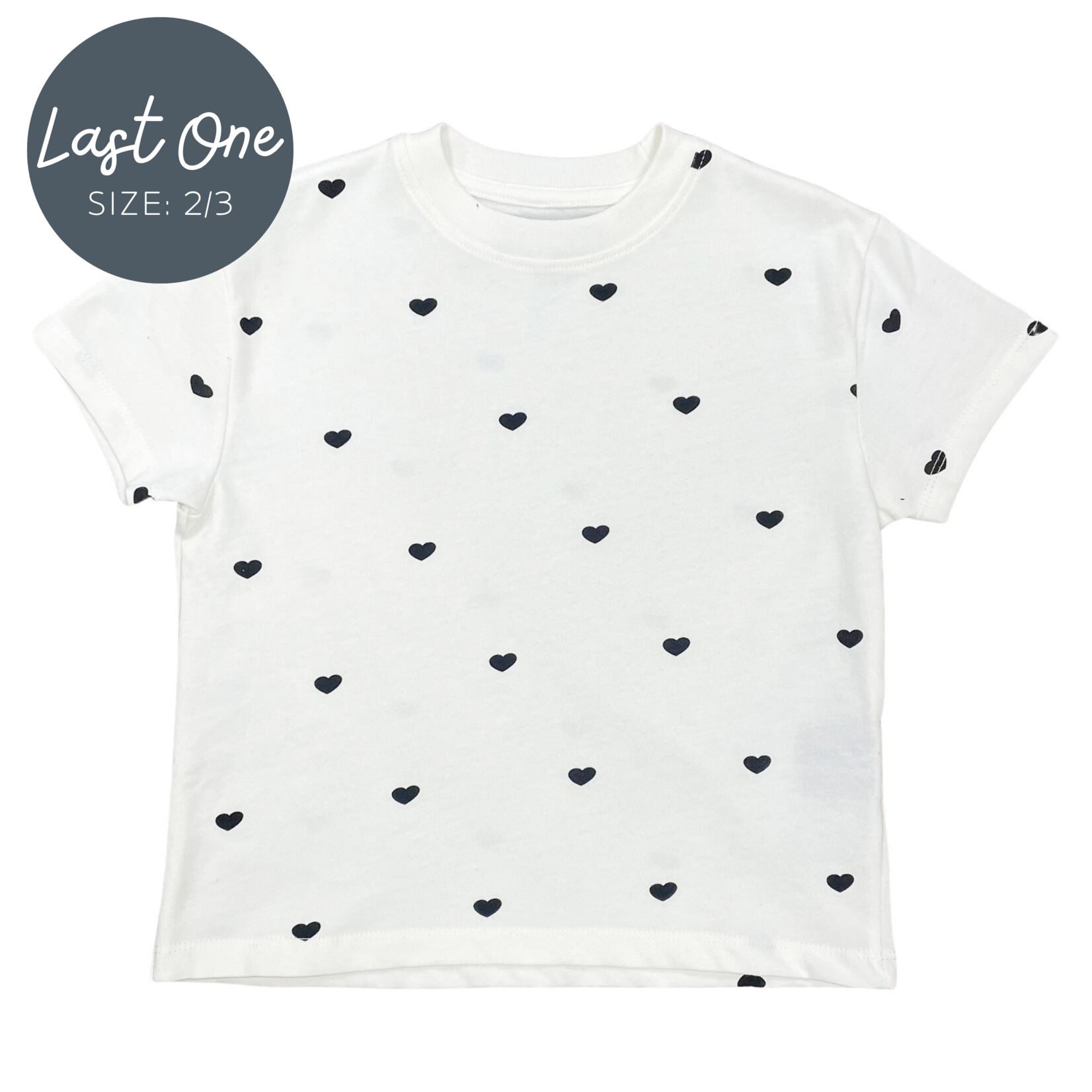 Brunette The Label Brunette The Label - All Over Tiny Heart Tee