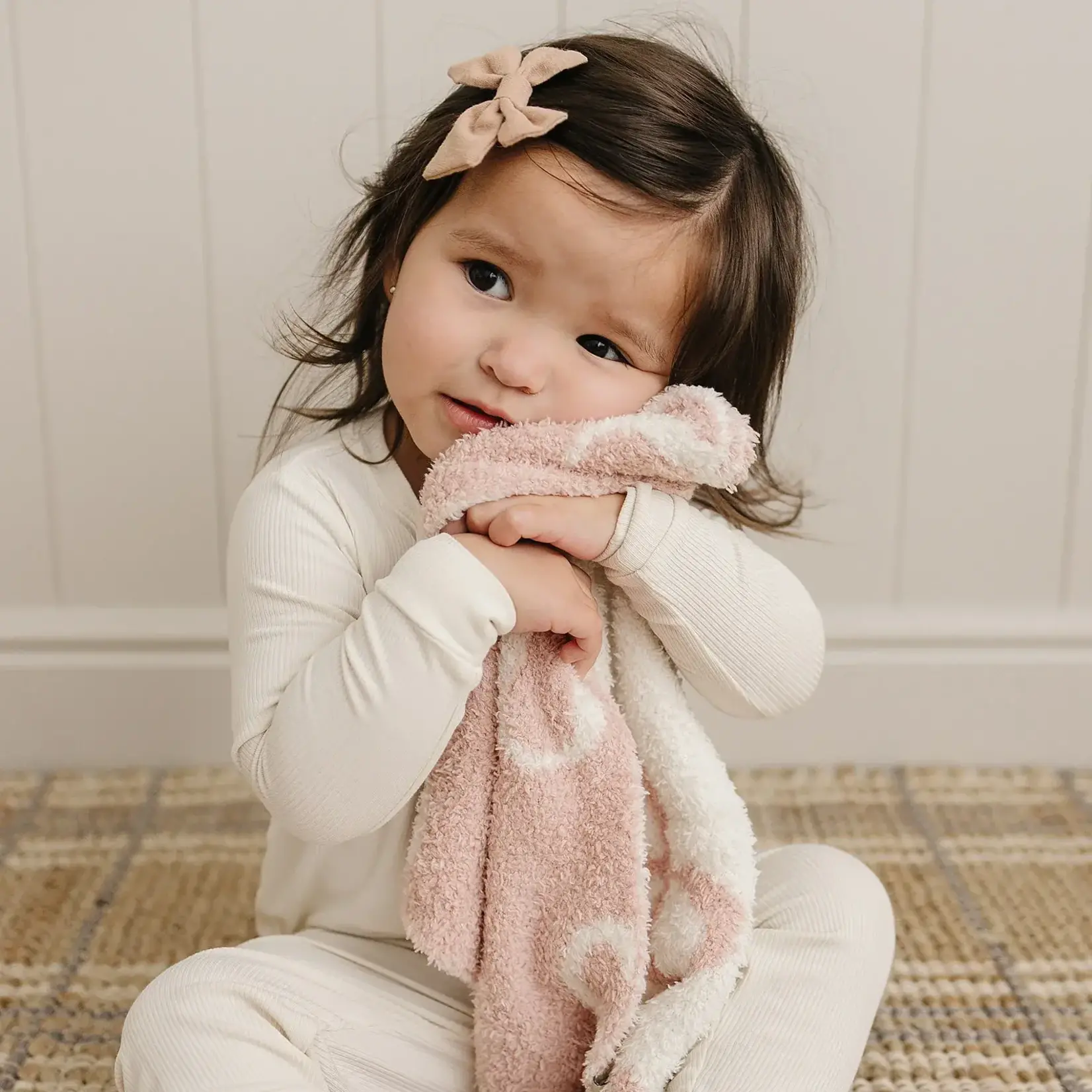 Mebie Baby Mebie Baby - Pink Bow Plush Blanket