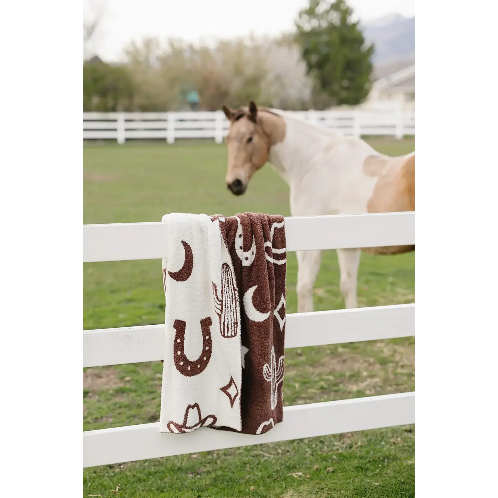 Mebie Baby Mebie Baby - Western Plush Blanket