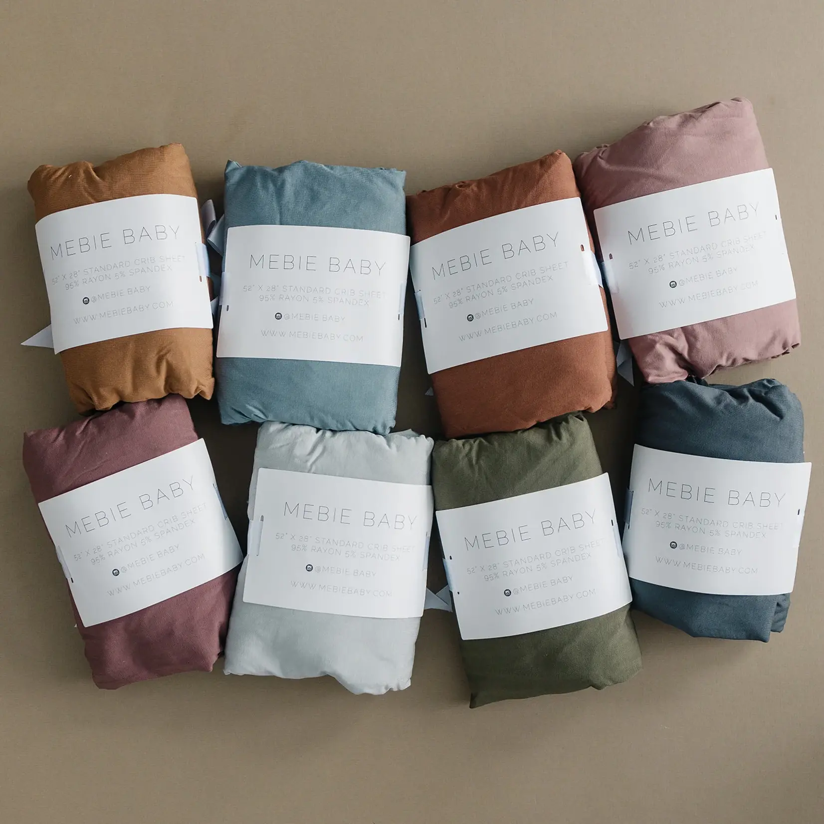 Mebie Baby Mebie Baby - Bamboo Stretch Crib Sheet