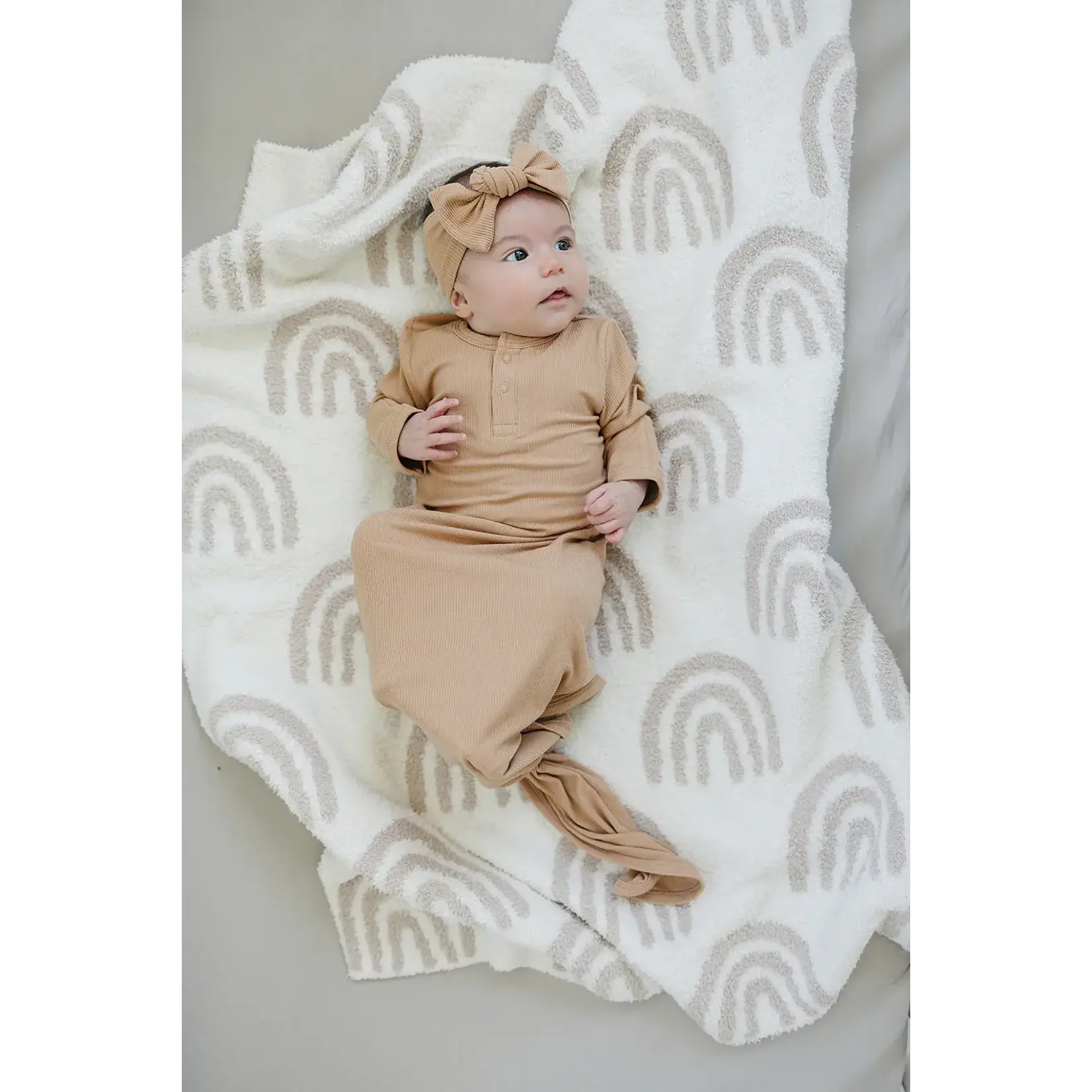 Mebie Baby Mebie Baby - Ribbed Bamboo Head Wrap
