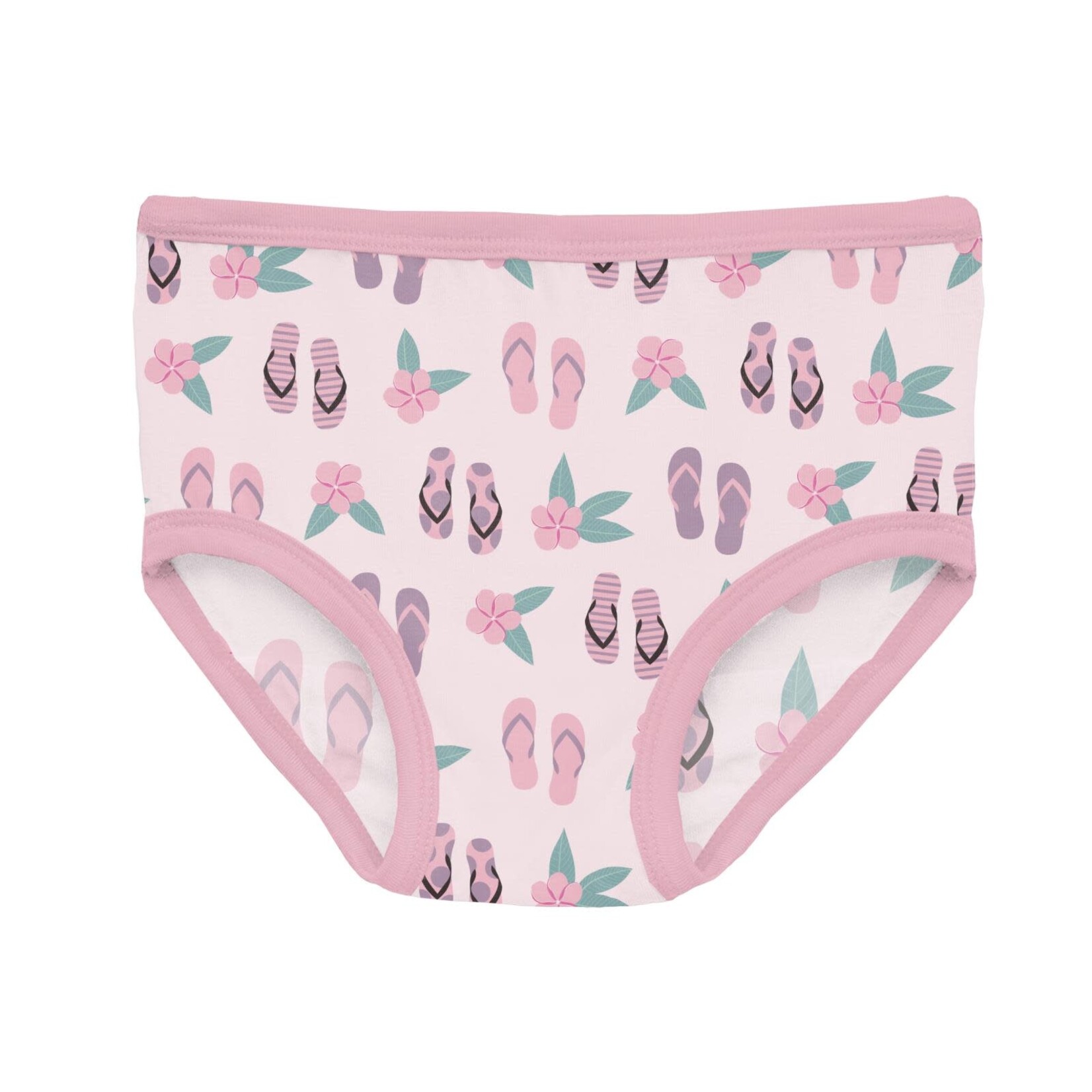 KicKee Pants KicKee Pants - Girl’s Underwear | Violet Flip Flops & Flowers