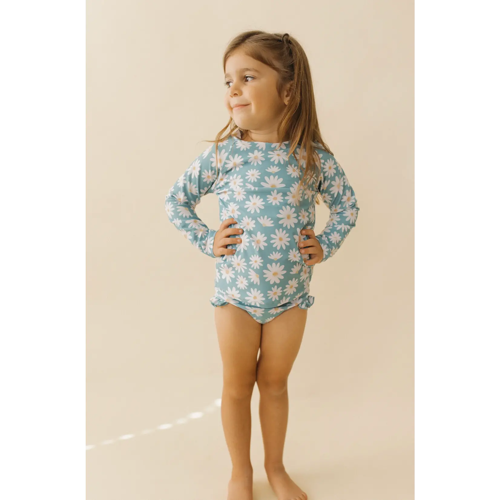 Current Tyed Current Tyed - Chloe  Ruffle Rashguard Suit