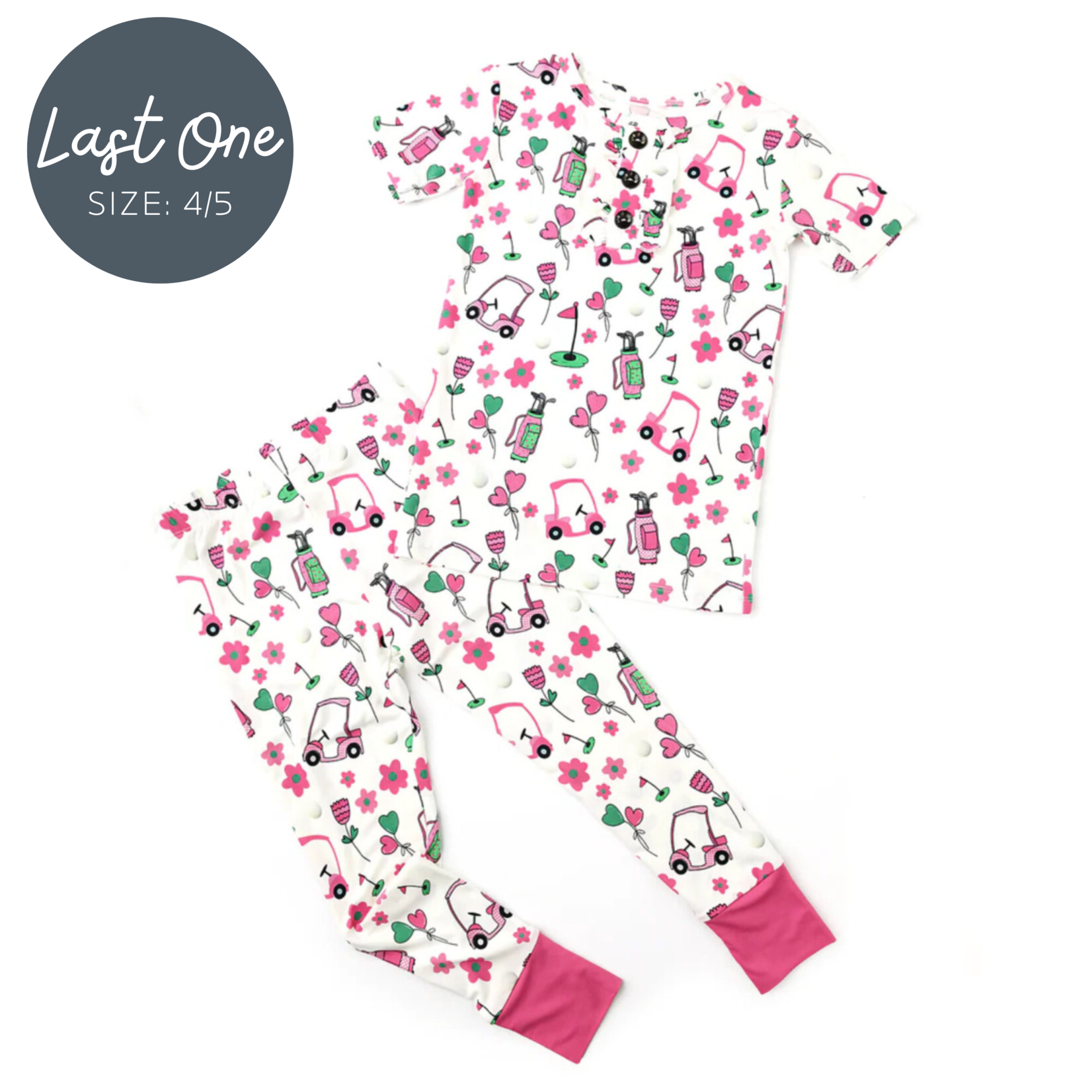 Gigi & Max Gigi & Max - Lexi Golf 2 Pc Pajama Set