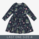 Deux Par Deux Deux Par Deux - Jersey Long Sleeve Dress