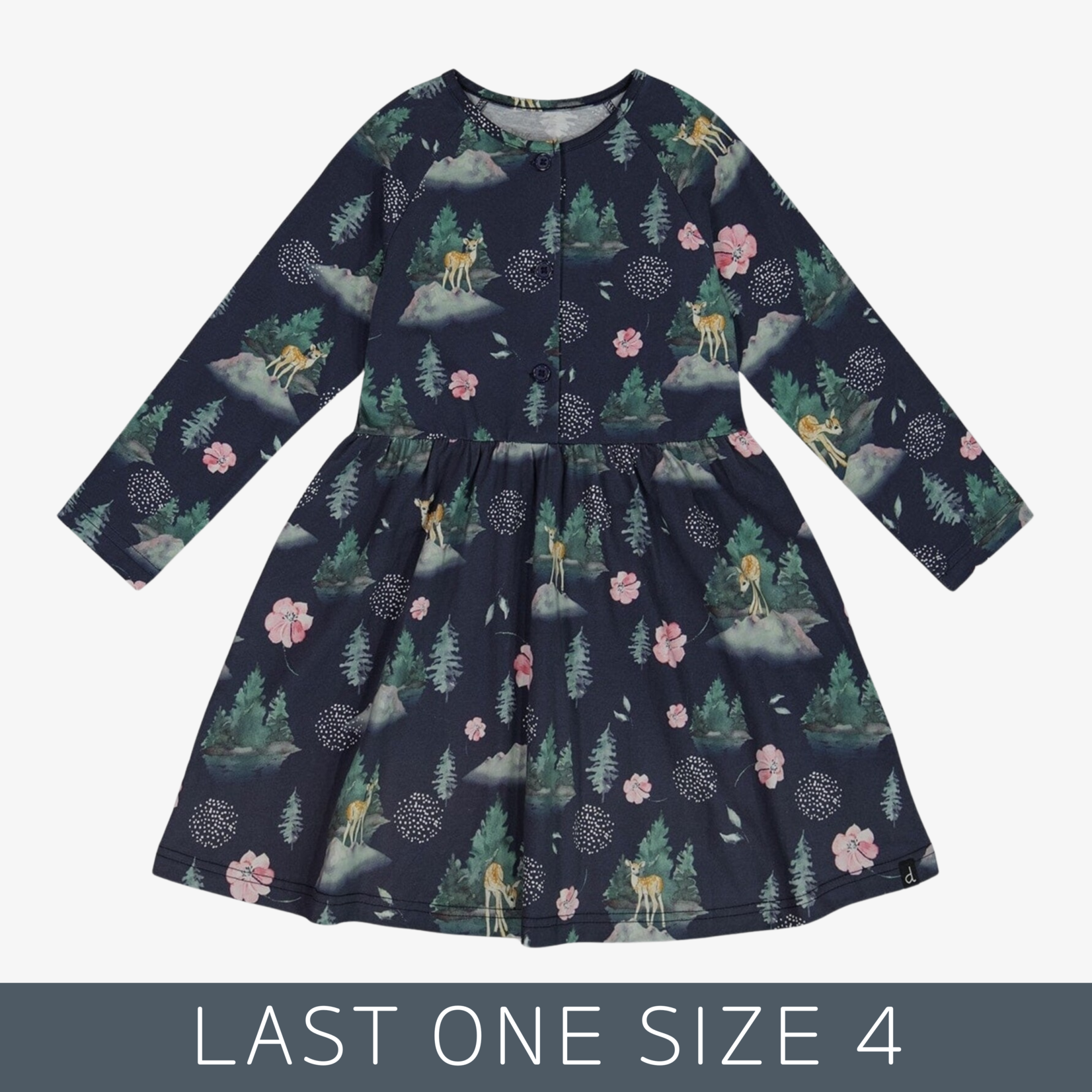 Deux Par Deux Deux Par Deux - Jersey Long Sleeve Dress