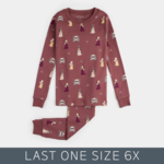 Petit Lem Petit Lem - Princess Print 2 PJ Set