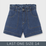 Mayoral Mayoral - High Waisted Jean Short