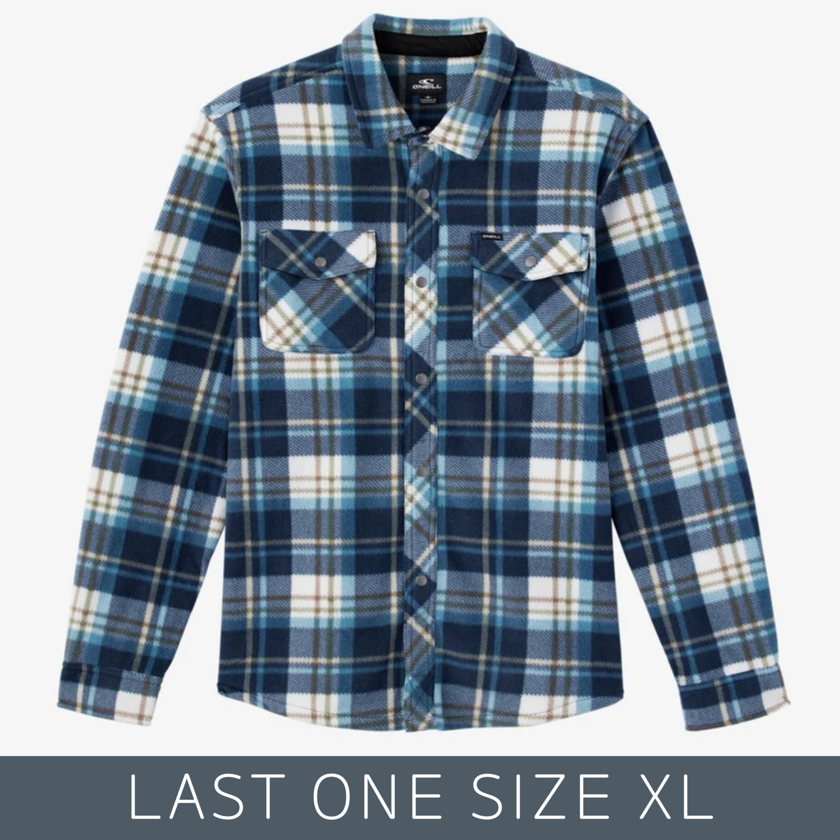 O'Neill O'Neill - Glacier Plaid Superfleece