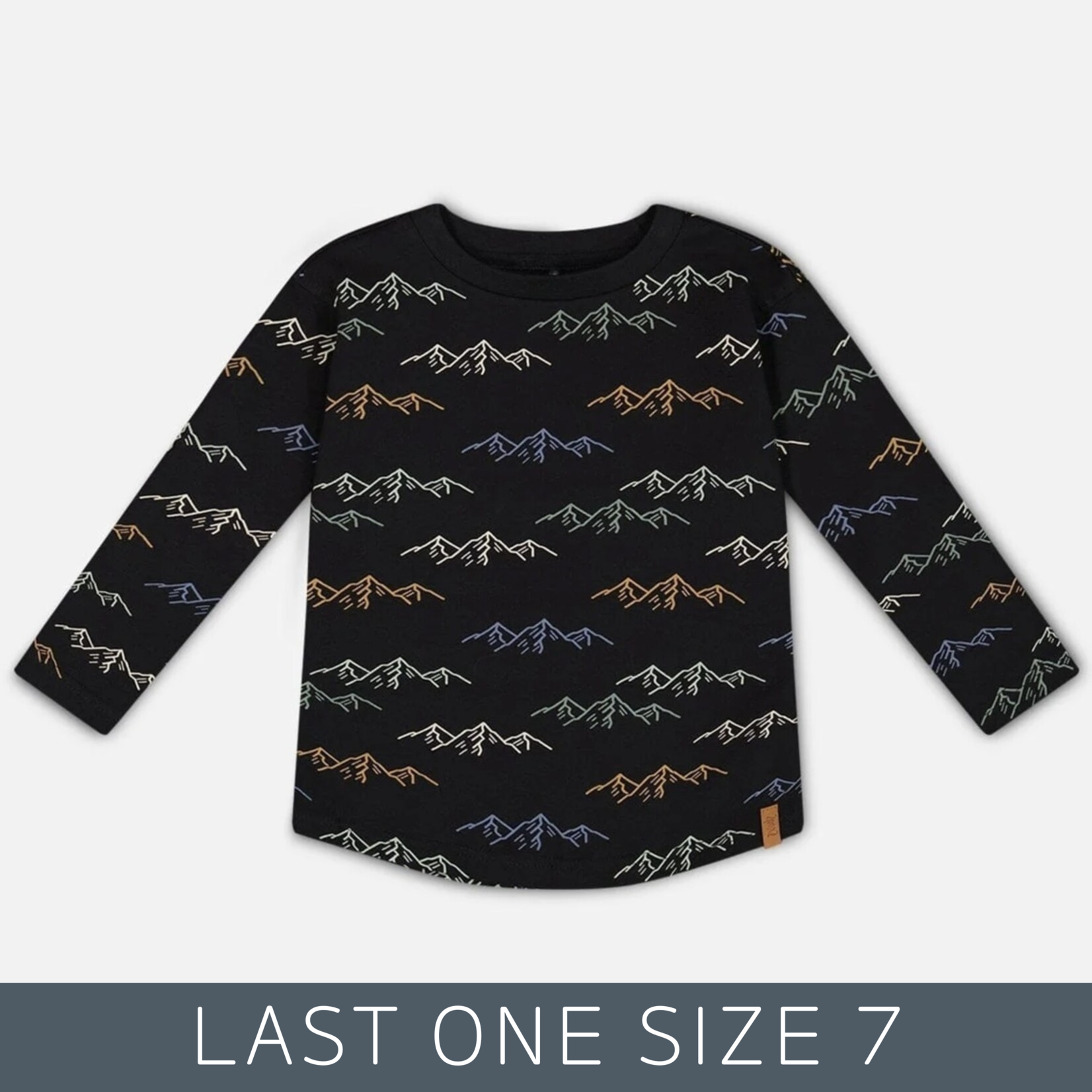 Deux Par Deux Deux Par Deux - Mountain Printed Long Sleeve