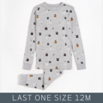 Petit Lem Petit Lem - All Wrapped Up Glow In Dark PJ Set