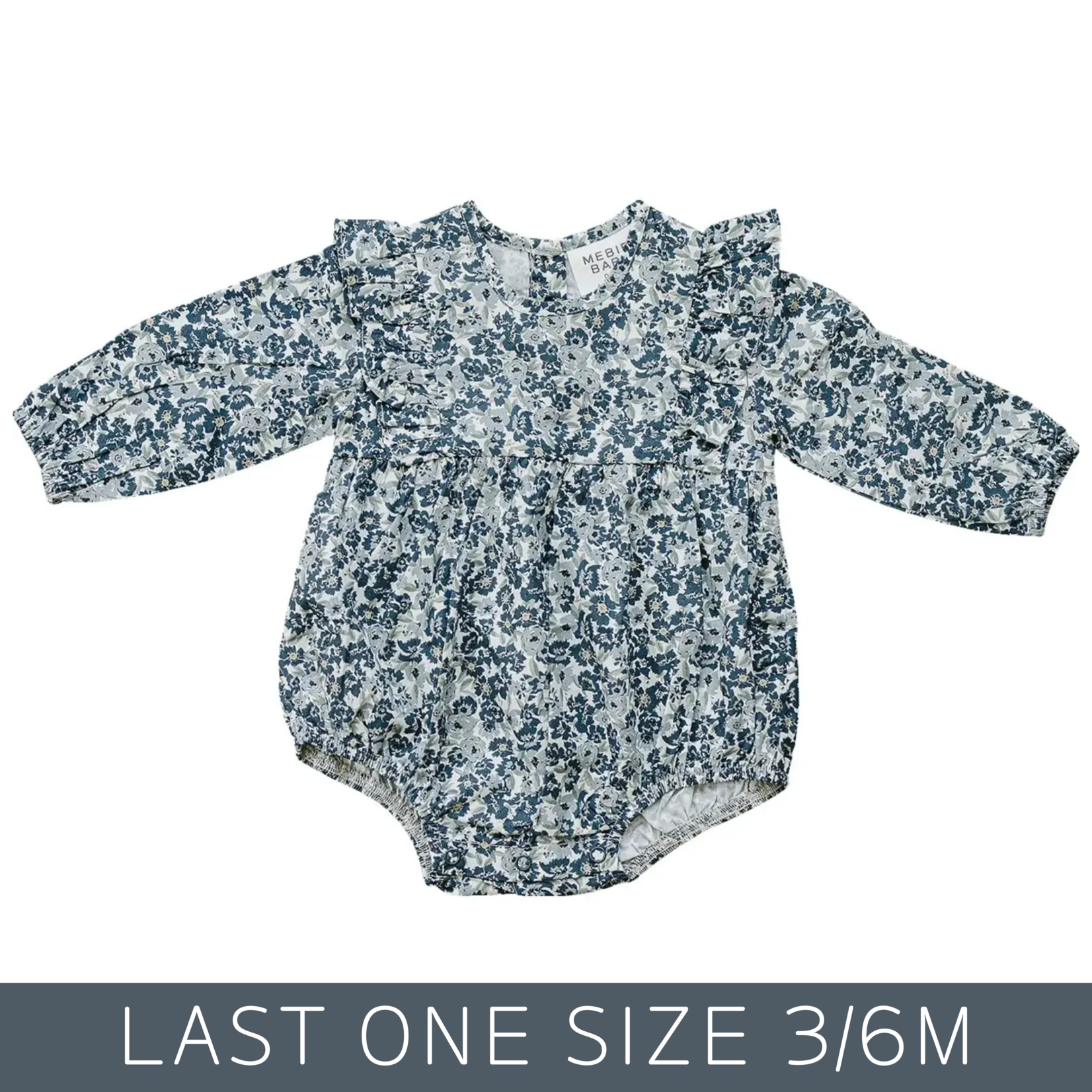 Mebie Baby Mebie Baby - Liberty L/S Ruffle Romper