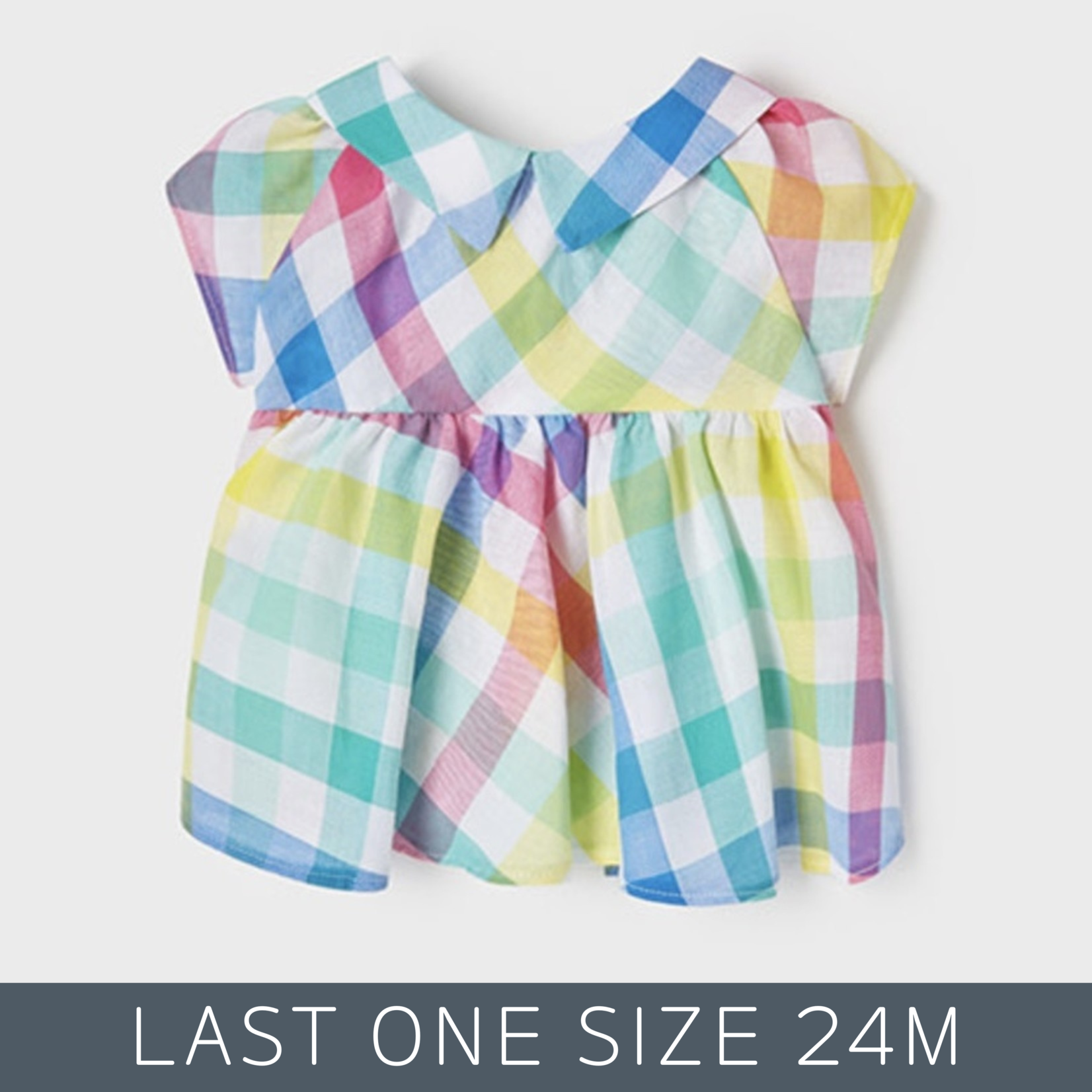 Mayoral Mayoral - Plaid Blouse