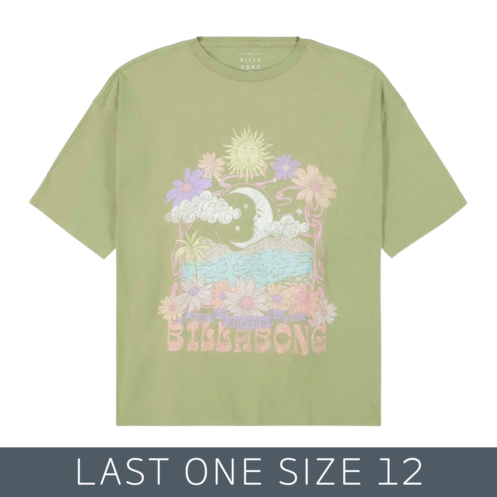 Billabong Billabong - Surf Rhythm Oversized T- shirt