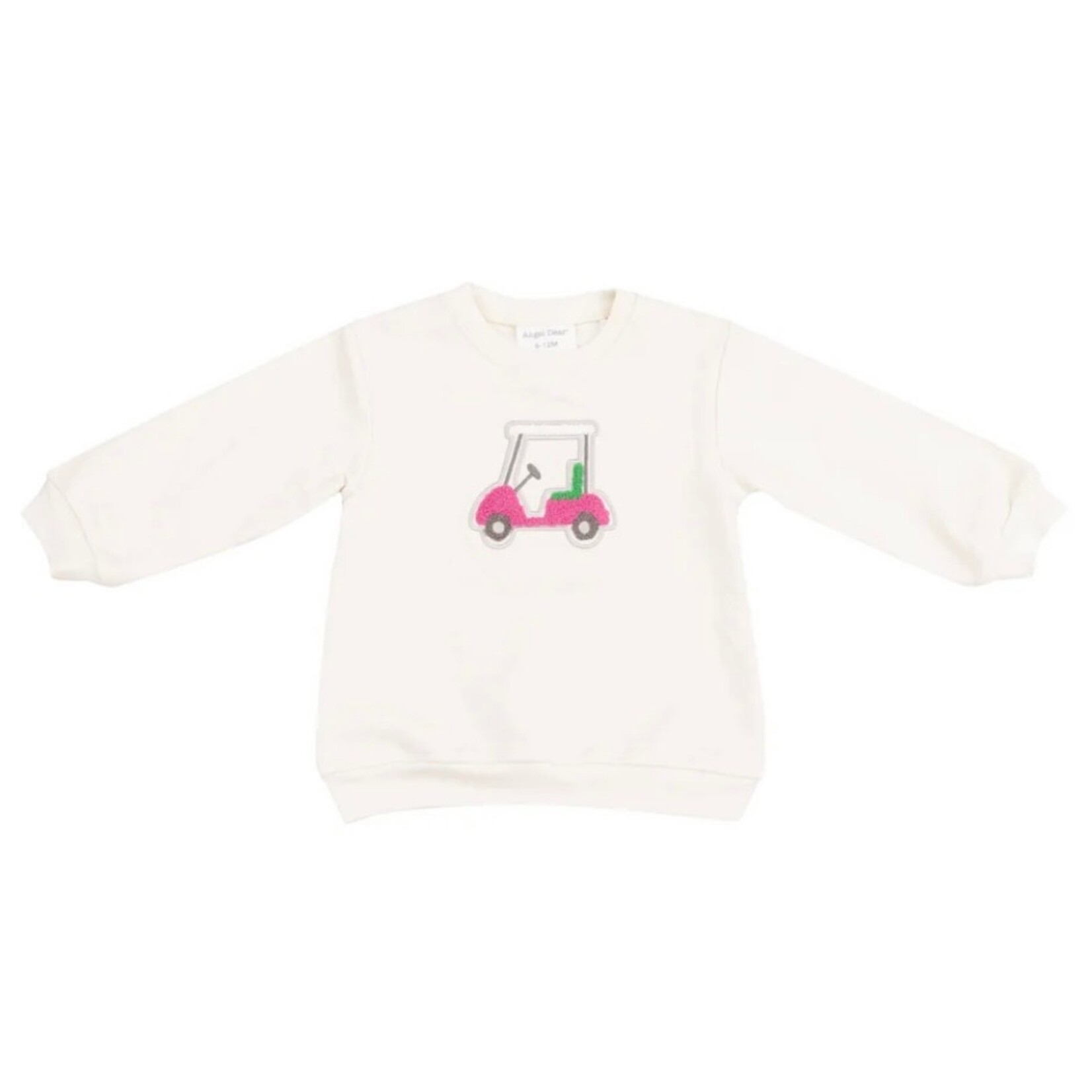 Angel Dear Angel Dear - Oversize French Terry Sweatshirt With Golf Cart