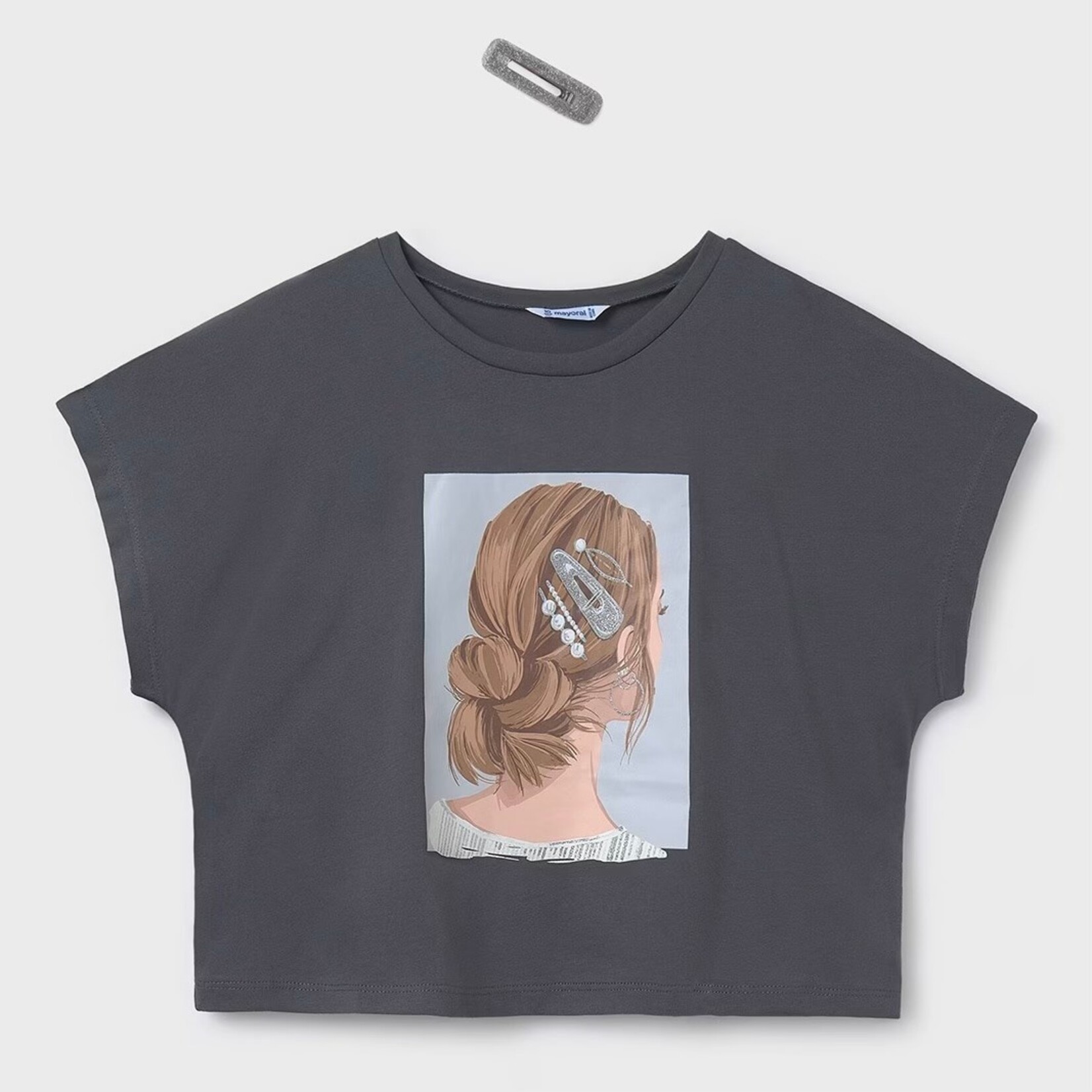 Mayoral Mayoral - T-Shirt with Hair Clip