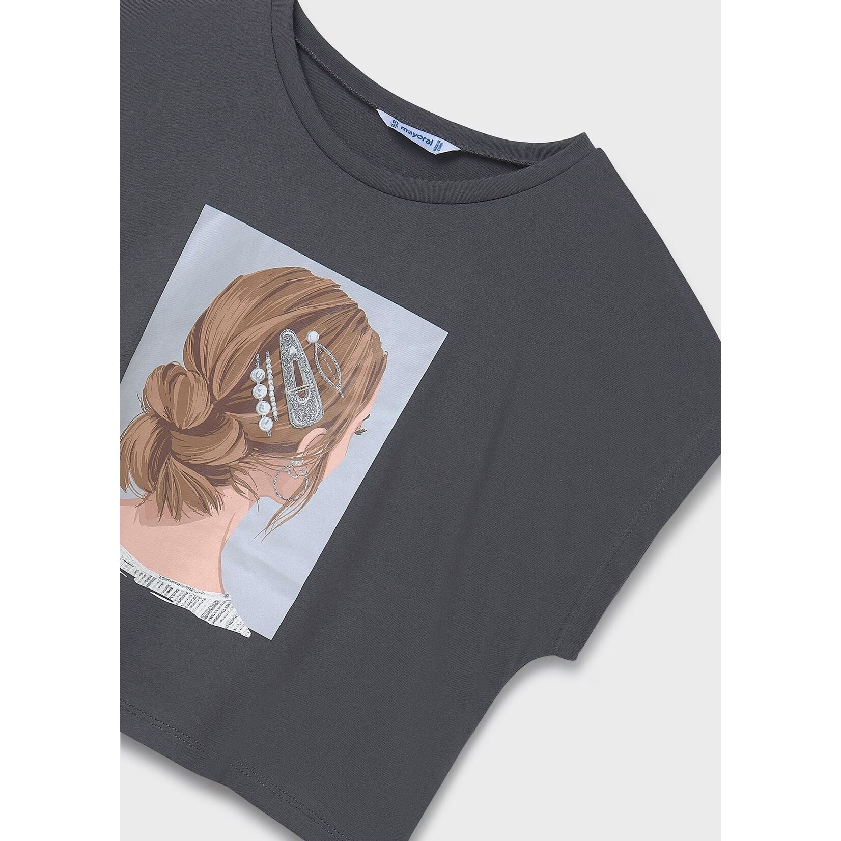 Mayoral Mayoral - T-Shirt with Hair Clip