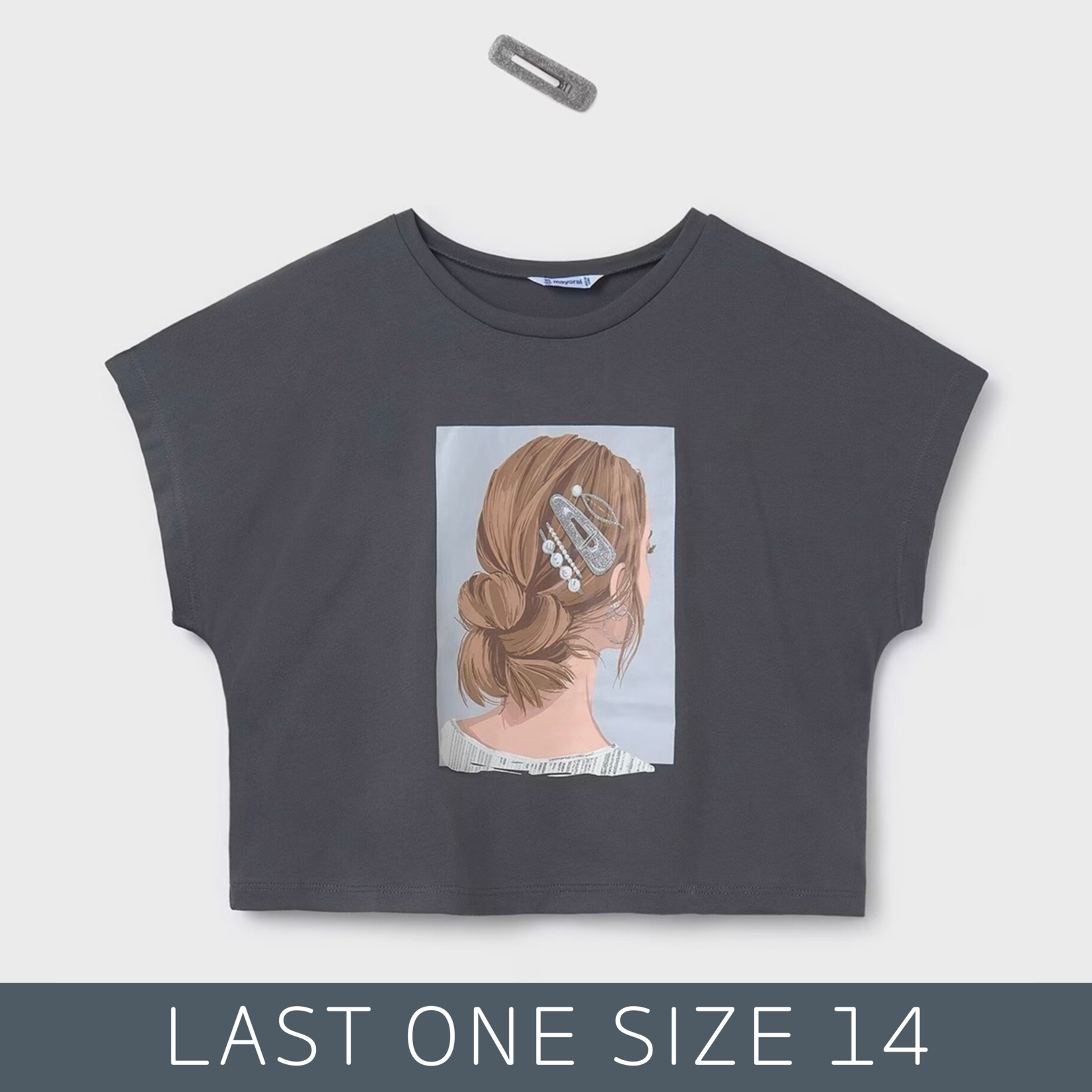 Mayoral Mayoral - T-Shirt with Hair Clip