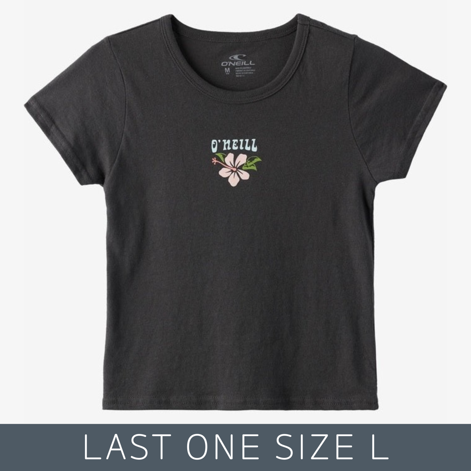 O'Neill O’Neill - First Bloom Tee | Washed Black