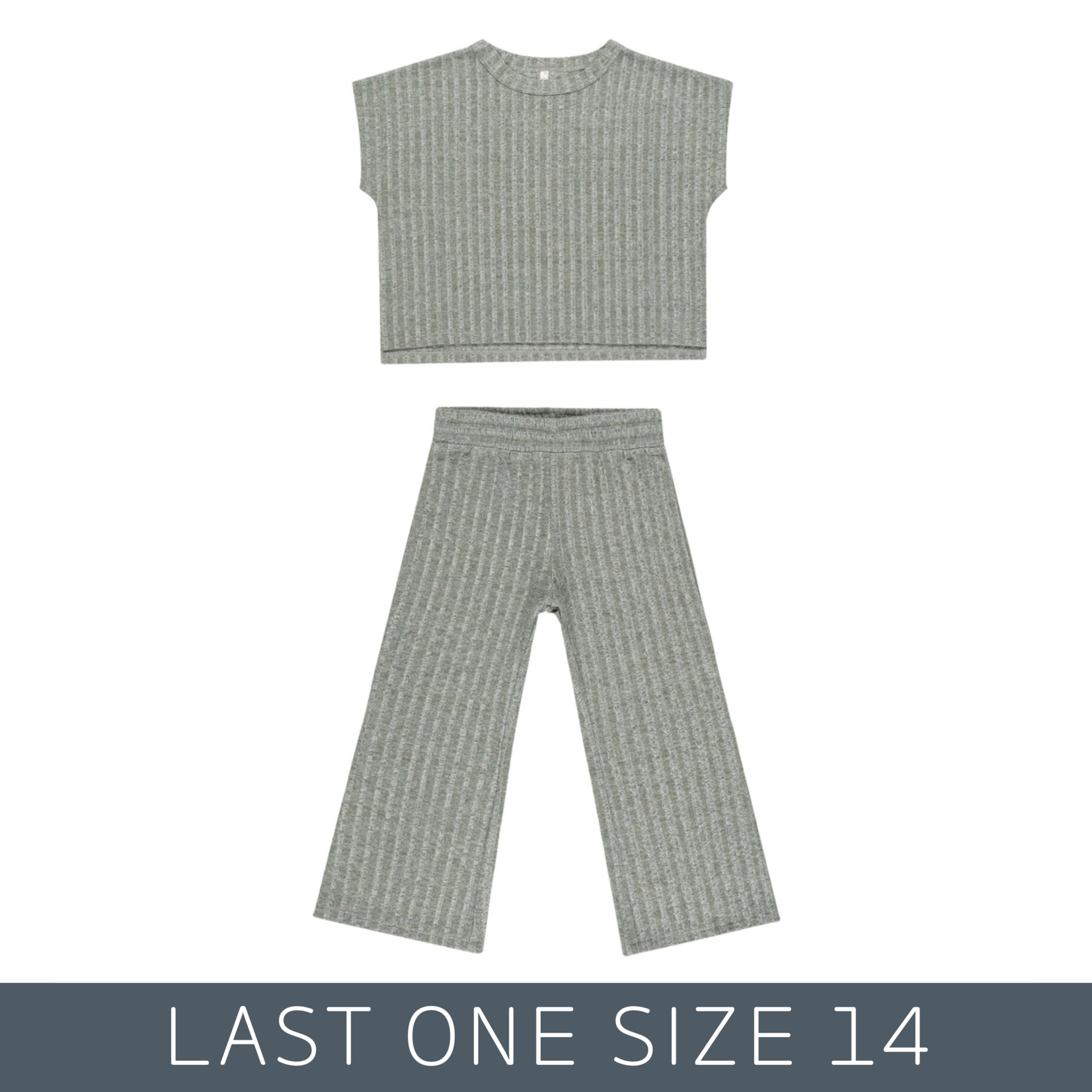 Rylee + Cru Rylee + Cru - Cozy Rib Set | Eucalyptus