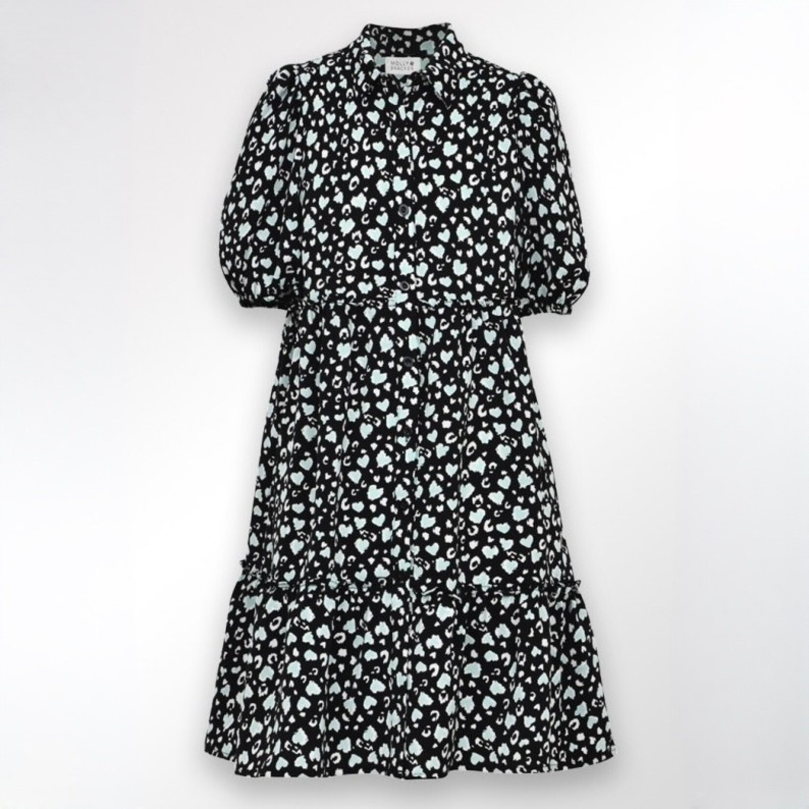 Mini Molly Mini Molly - Woven Dress With Hearts