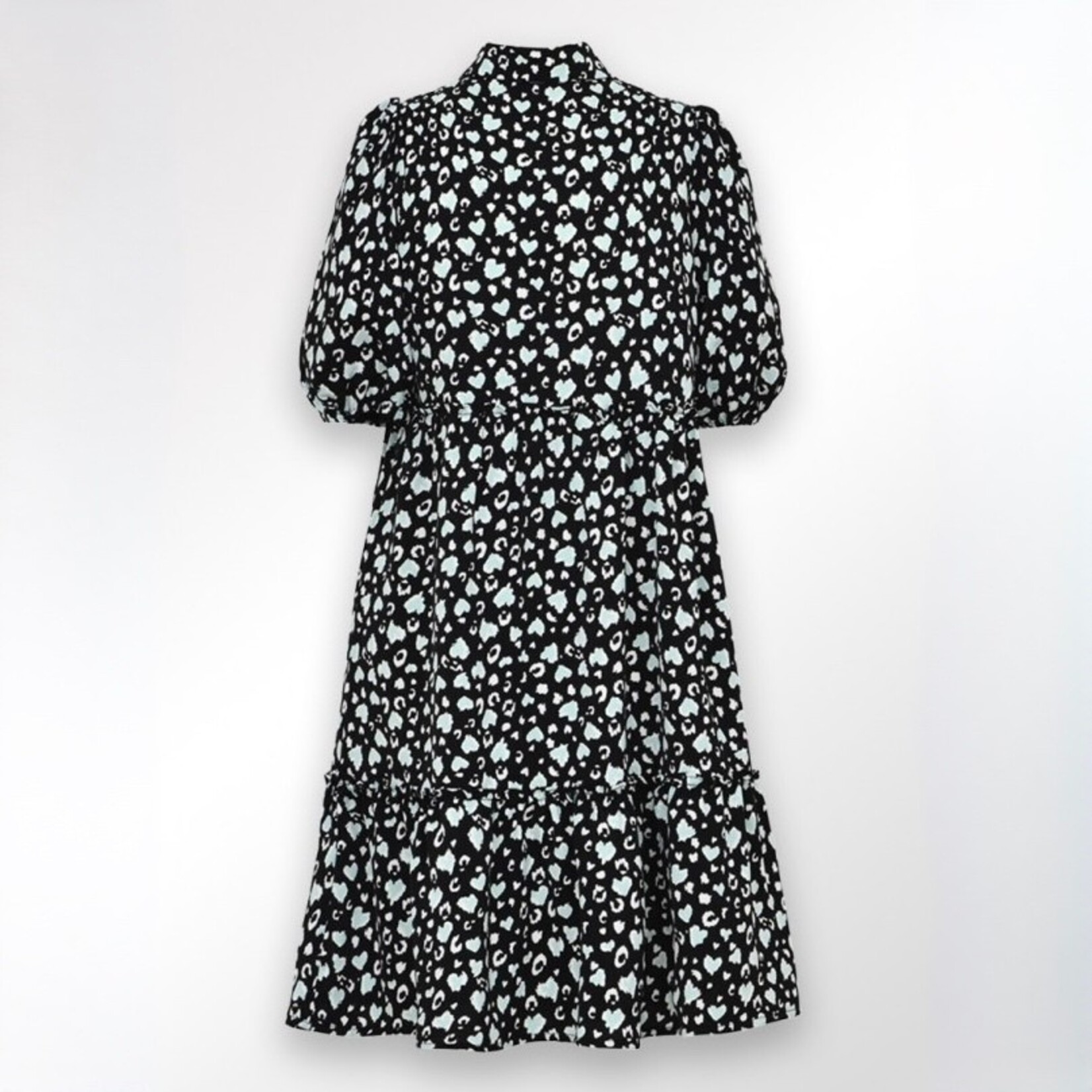 Mini Molly Mini Molly - Woven Dress With Hearts