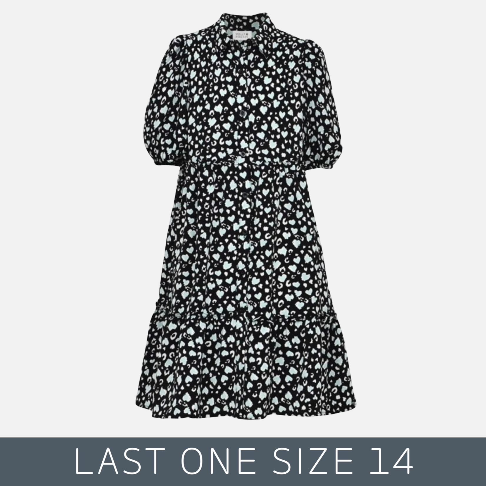 Mini Molly Mini Molly - Woven Dress With Hearts