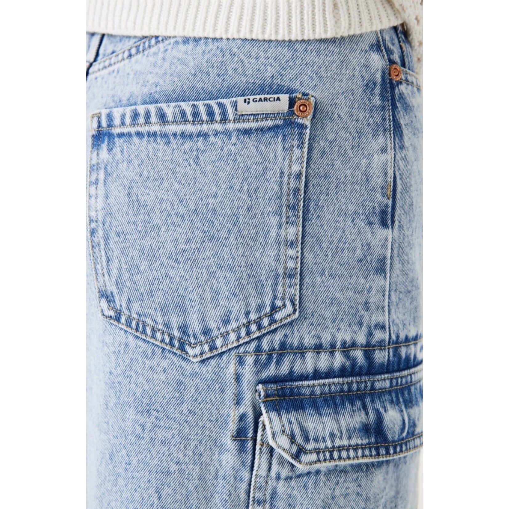 Garcia Garcia - Denim Cargo Skirt