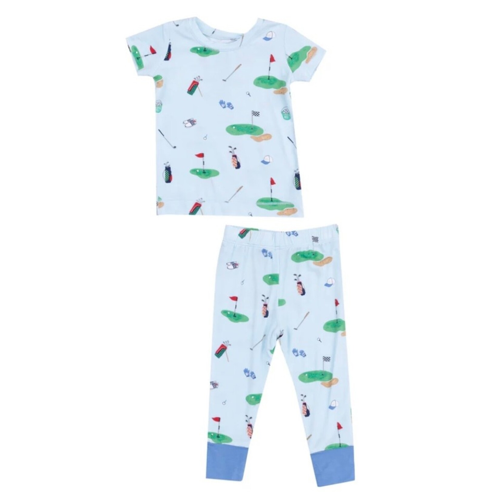 Angel Dear Angel Dear - S/S Golf Things PJ Set