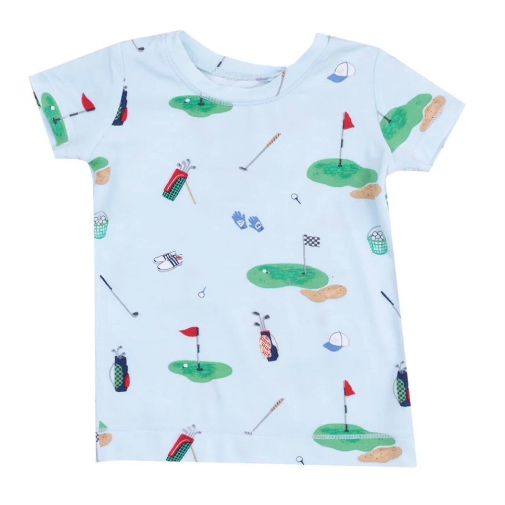 Angel Dear Angel Dear - S/S Golf Things PJ Set