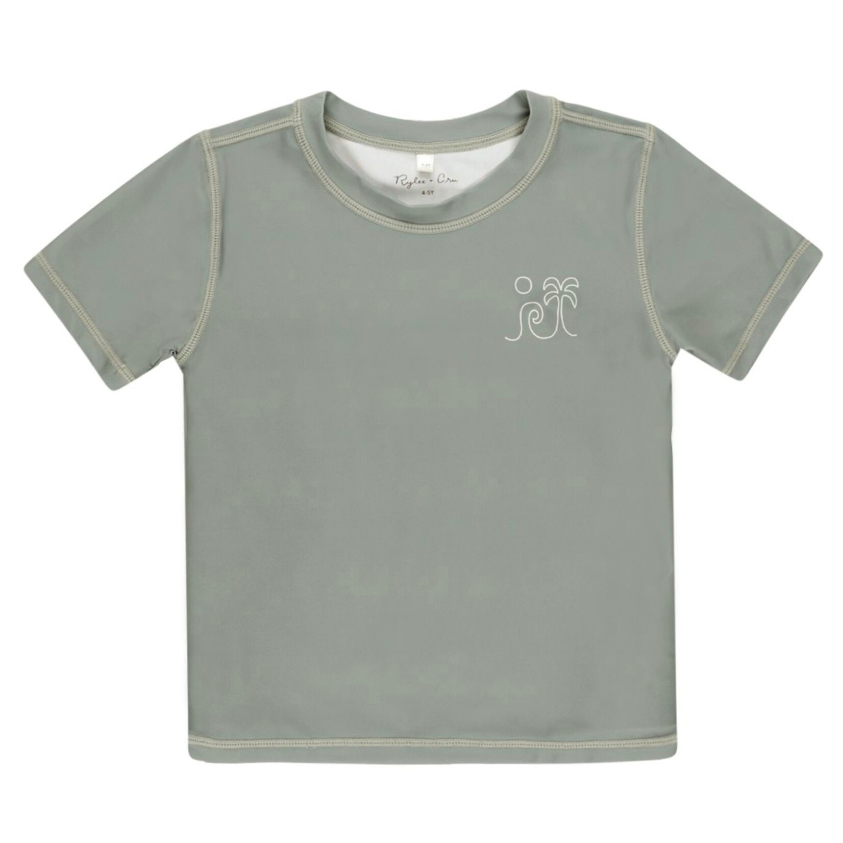 Rylee + Cru Rylee + Cru - Boys Rashguard | Eucalyptus