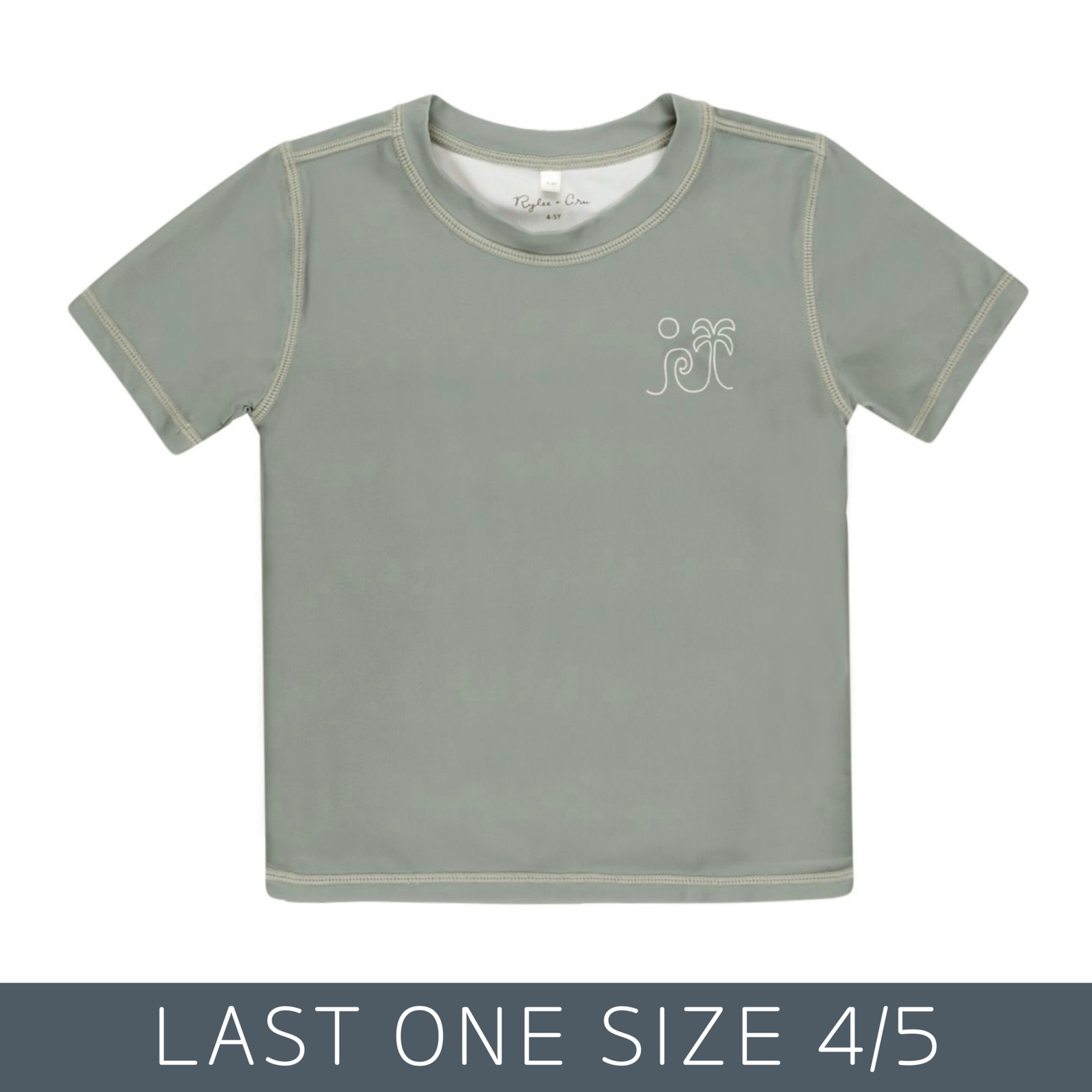 Rylee + Cru Rylee + Cru - Boys Rashguard | Eucalyptus