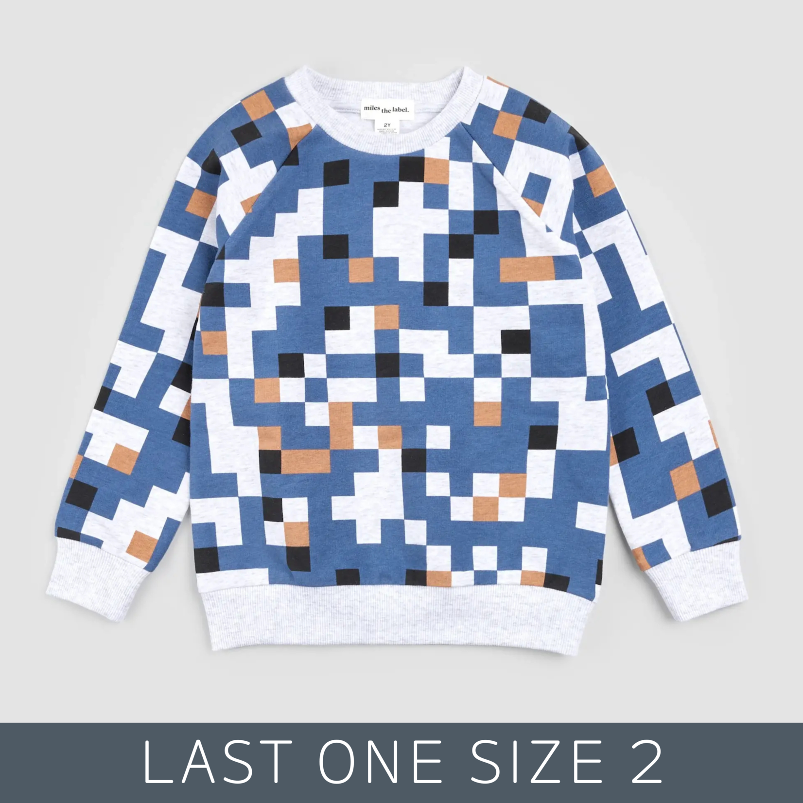 Miles The Label Miles The Label - Pixelboard Sweatshirt