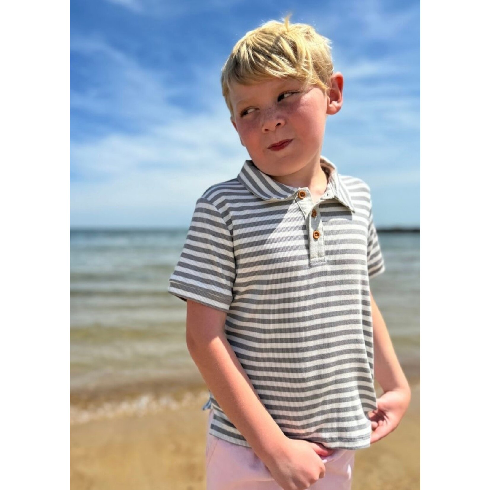 Me & Henry Me & Henry - Shipping Polo Super Soft