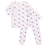 Coccoli Coccoli - Hearts On Cream 2Pc PJ Set