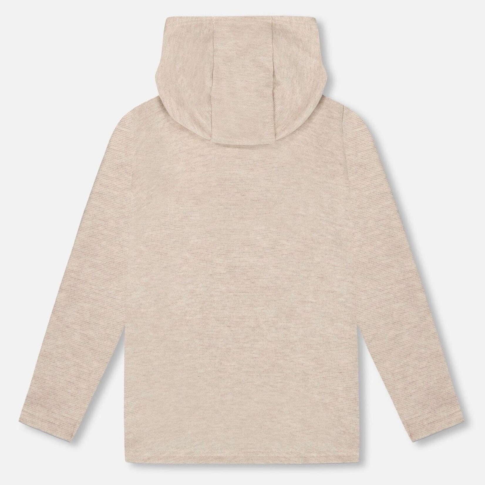 Deux Par Deux Deux Par Deux  - Brused Jersey Hooded T-shirt