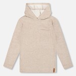 Deux Par Deux Deux Par Deux  - Brused Jersey Hooded T-shirt