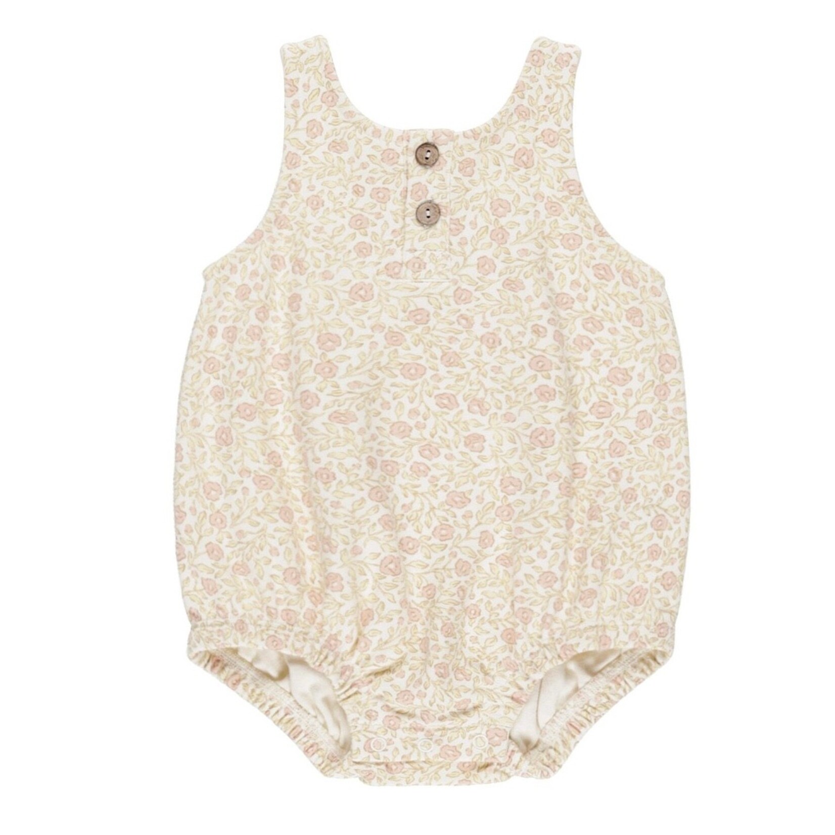 Quincy Mae Quincy Mae - Sleeveless Bubble Romper