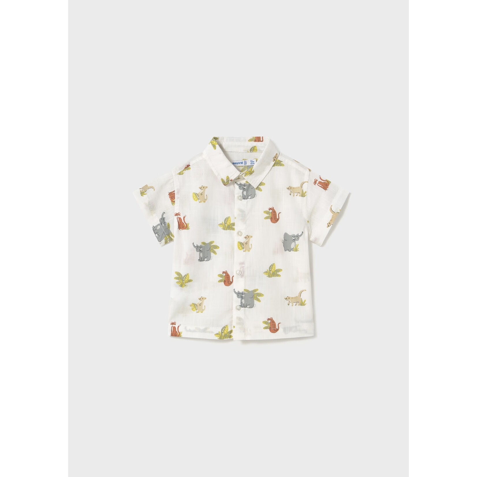 Mayoral Mayoral - S/S Animal Shirt